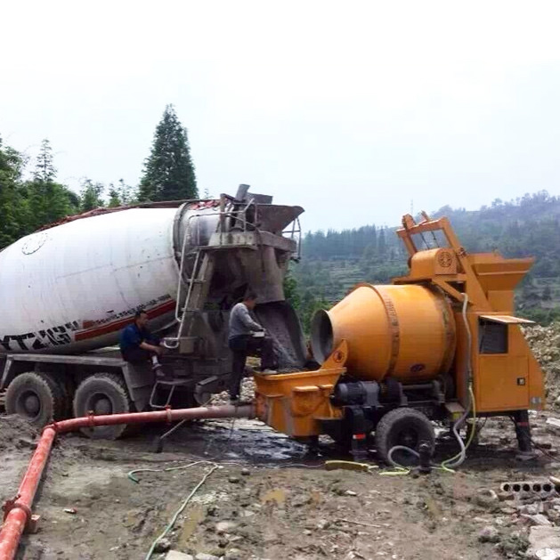 Concrete Mixer Machine - YG Customized Concrete Mixer With Pump
