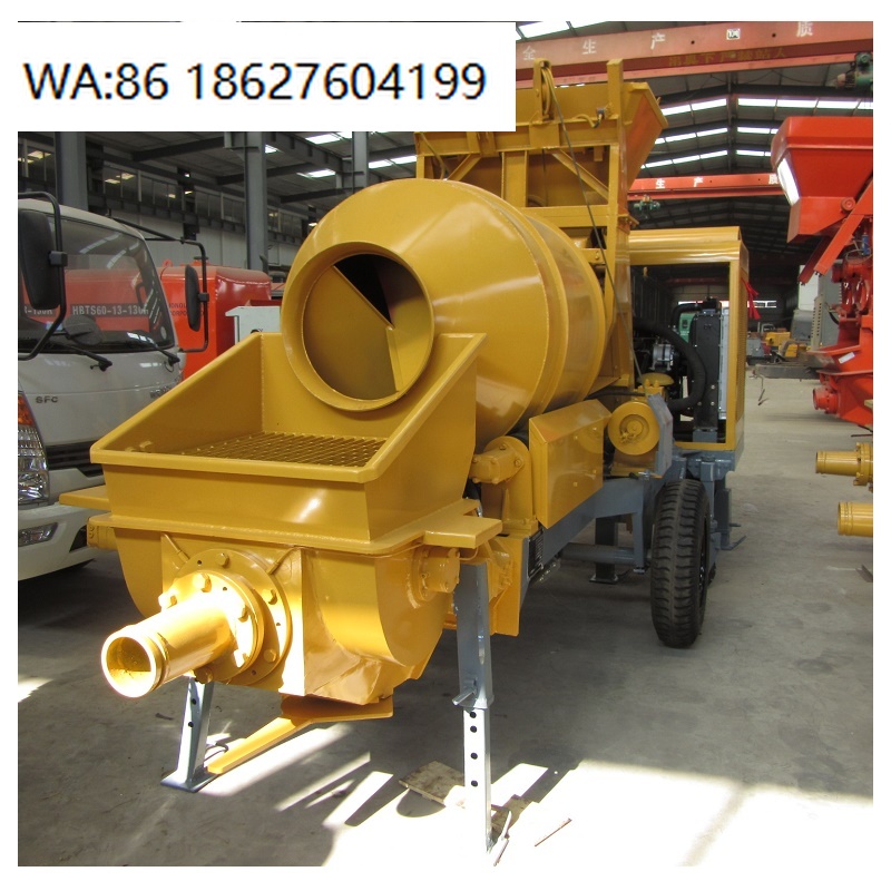 Concrete Mixer Machine - 15m3/h Self Loading Concrete Mixer with