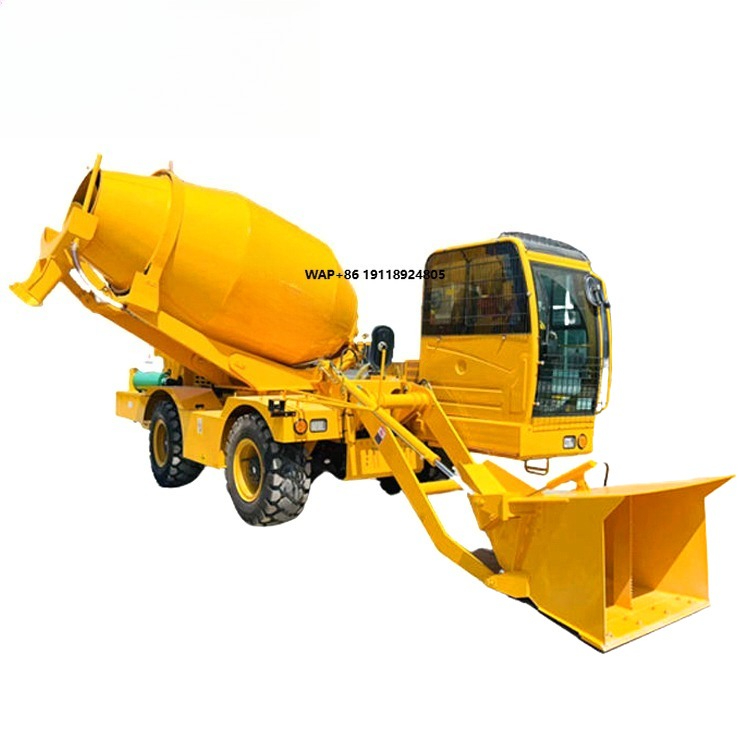 Concrete Mixer Machine - Official Concrete Machinery 4 Cubic Self
