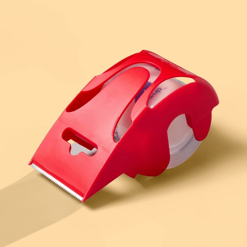 Heavy Equipment Bucket - Heavy Duty Shipping Tape with Dispenser
