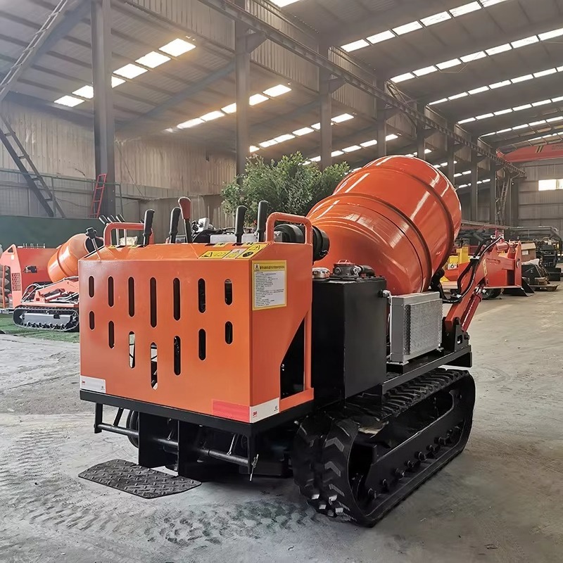 Crawler Self-Loading 0.8 Ton C - огляд і ціна Concrete Mixer Machine
