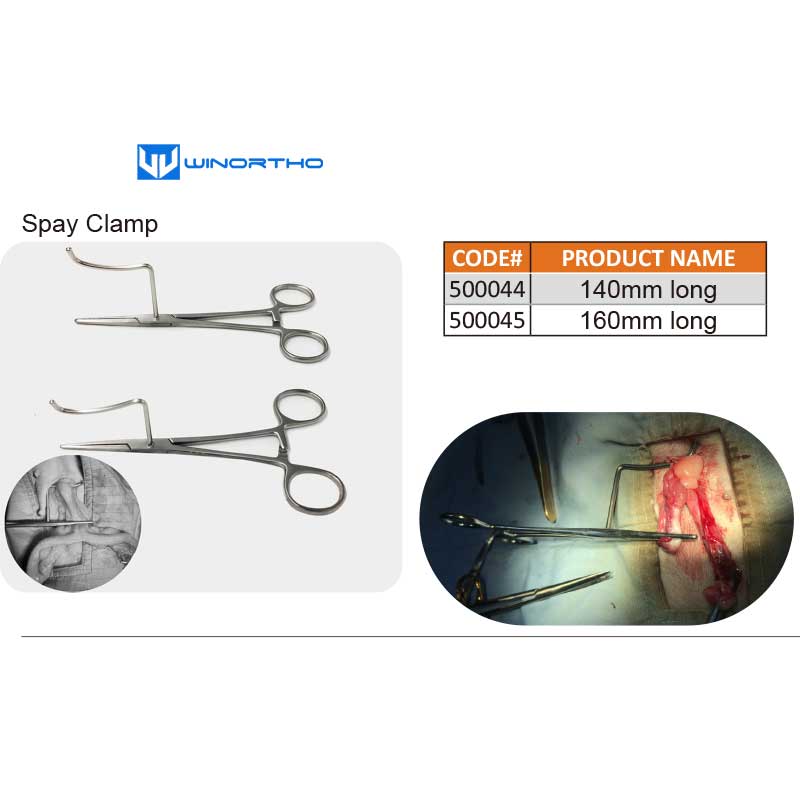 Ovariohysterectomy Spay clamp  - огляд і ціна Heavy Equipment Cat