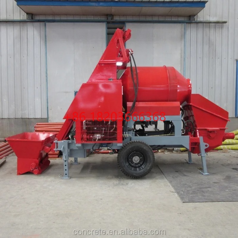 Customized Mobile Concrete Mix - огляд і ціна Concrete Mixer Machine