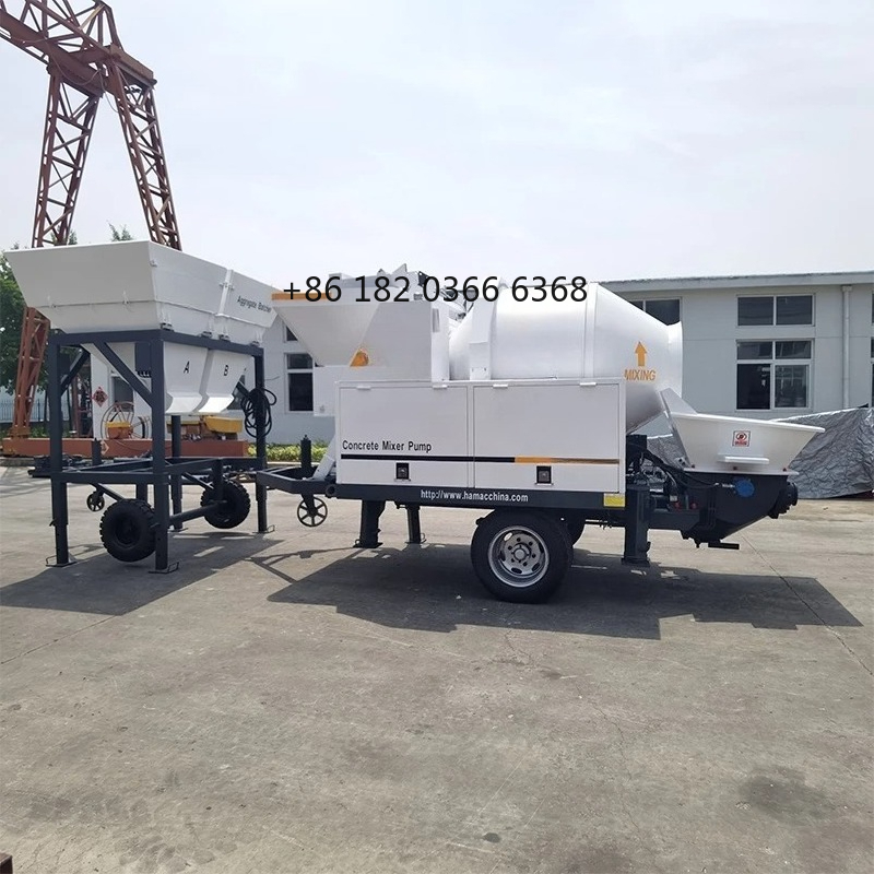 Customized Mobile Concrete Mix - огляд і ціна Concrete Mixer Machine