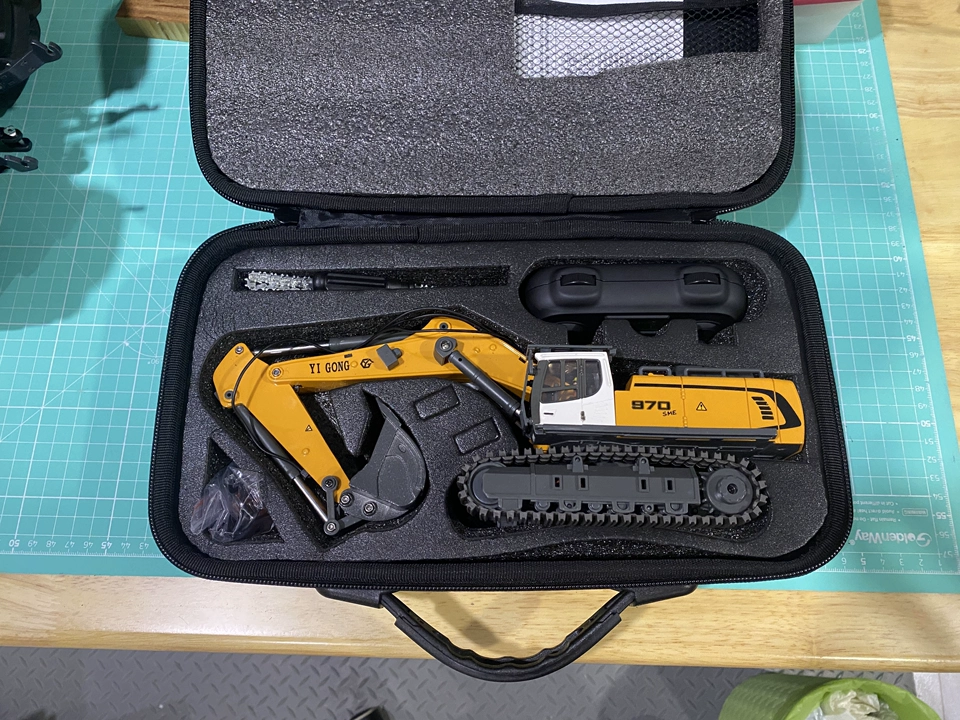 1:50 T14R  screw 970 excavator - огляд і ціна Heavy Equipment Games