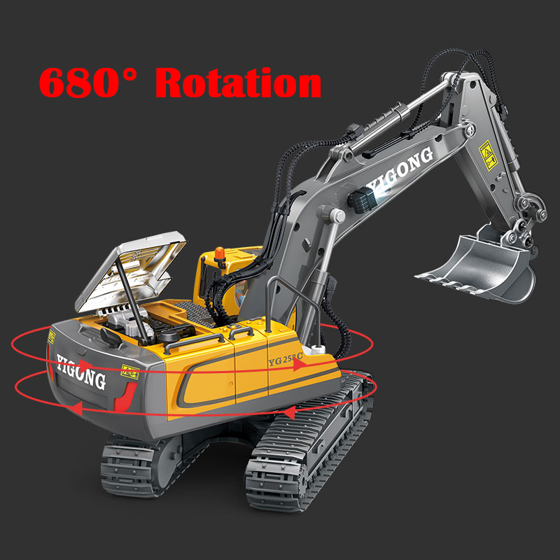 RC Excavator Dumper Bulldozer  - огляд і ціна Heavy Equipment Games
