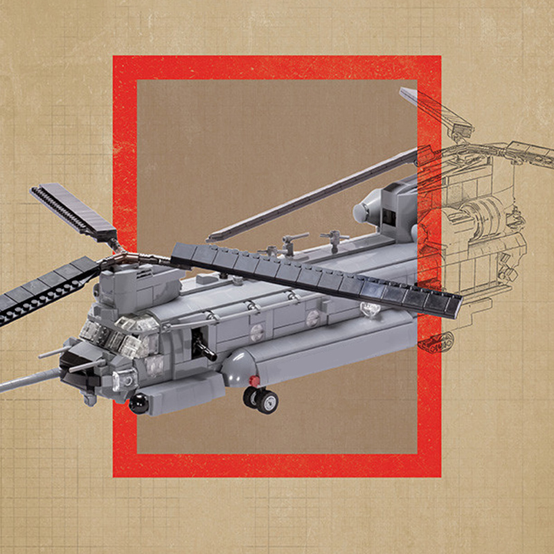 MH-47G Heavy Helicopter Model  - огляд і ціна Heavy Equipment Games