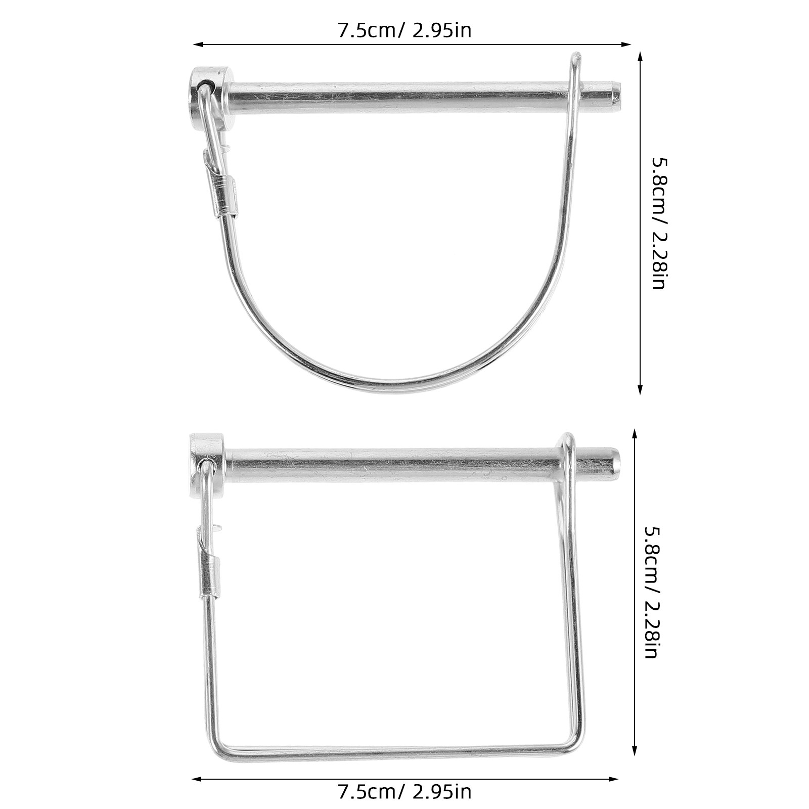 8Pcs Trailer Hitch Pin Heavy D - огляд і ціна Heavy Equipment Yard