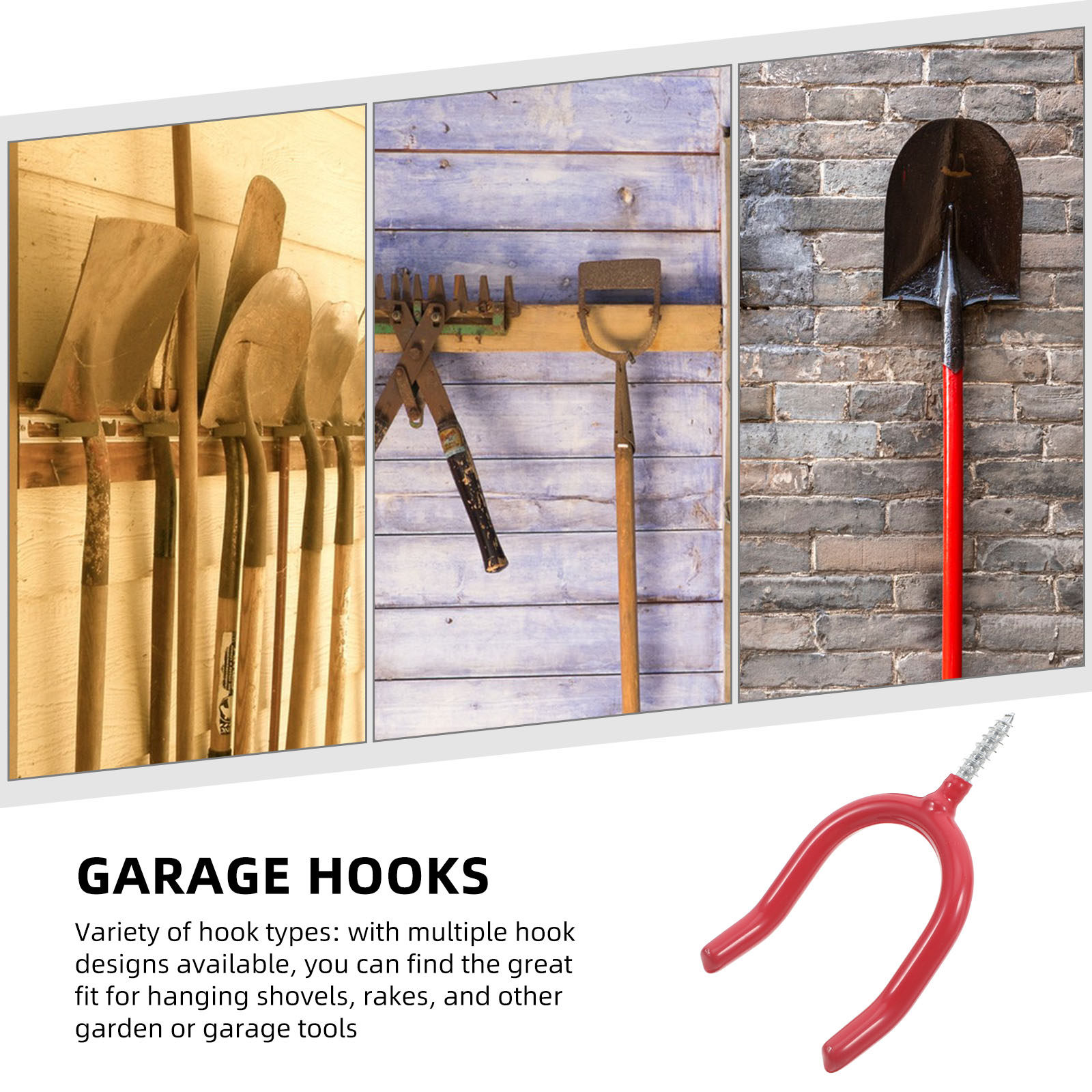 Steel U Shaped Garage Hooks Sc - огляд і ціна Heavy Equipment Yard