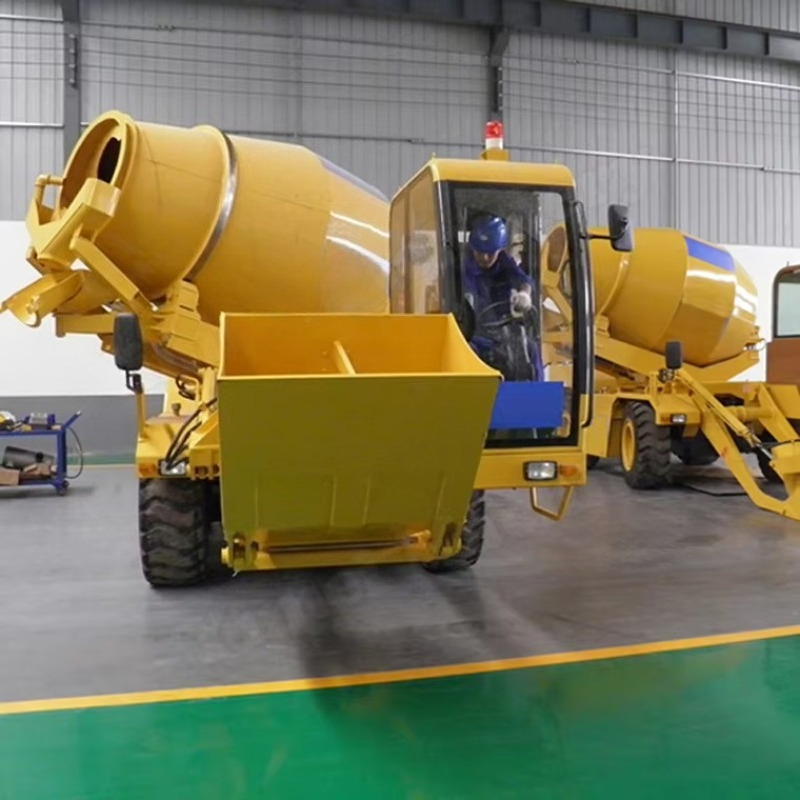 Self Loading Concrete Mixer 4. - огляд і ціна Concrete Mixer Machine