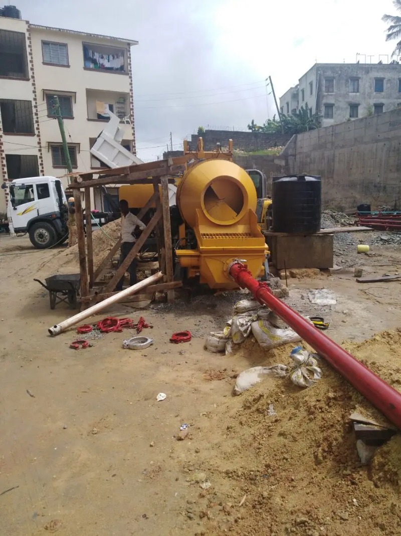 Customized Concrete Pumping Mi - огляд і ціна Concrete Mixer Machine