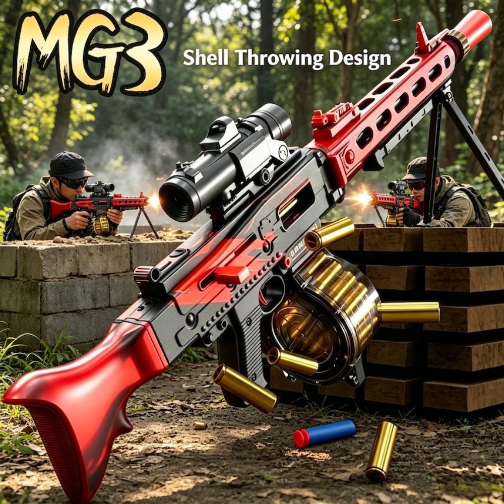MG3 Shell Ejecting Soft Bullet - огляд і ціна Heavy Equipment Certificate