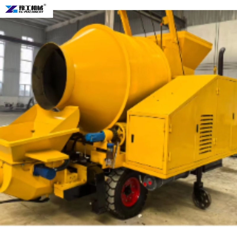 Trailer-mounted Concrete Mixer - огляд і ціна Concrete Mixer Machine