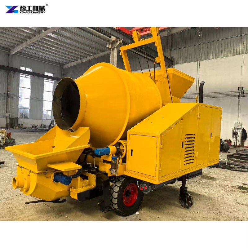 Trailer-mounted Concrete Mixer - огляд і ціна Concrete Mixer Machine