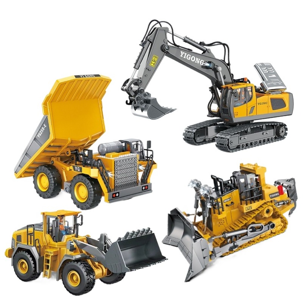 2.4G Remote Control Excavator  - огляд і ціна Heavy Equipment Games