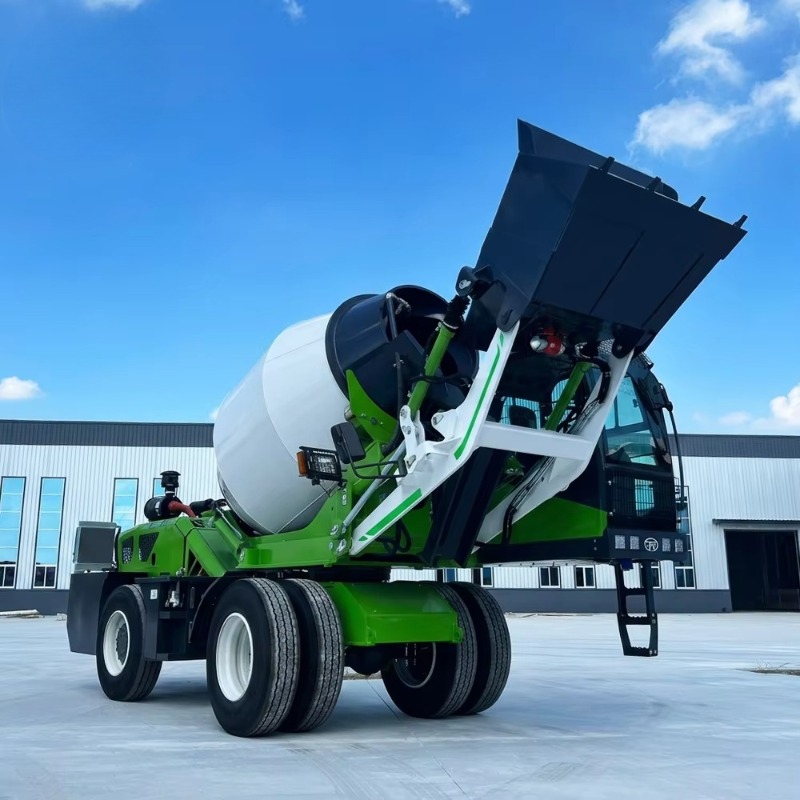 3.5m³ Self-loading Concrete Mi - огляд і ціна Concrete Mixer Machine