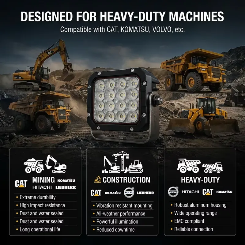 High Lumen Vibration Flood Lig - огляд і ціна Heavy Equipment In Mining
