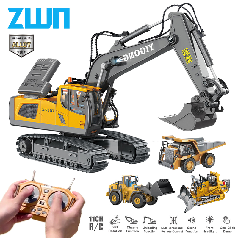 ZWN 2.4G Remote Control Excava - огляд і ціна Heavy Equipment Games