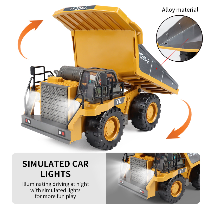 ZWN 2.4G Remote Control Excava - огляд і ціна Heavy Equipment Games