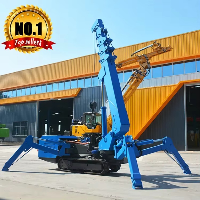 8T Hydraulic Spider Crane Heav - огляд і ціна Heavy Equipment Handling