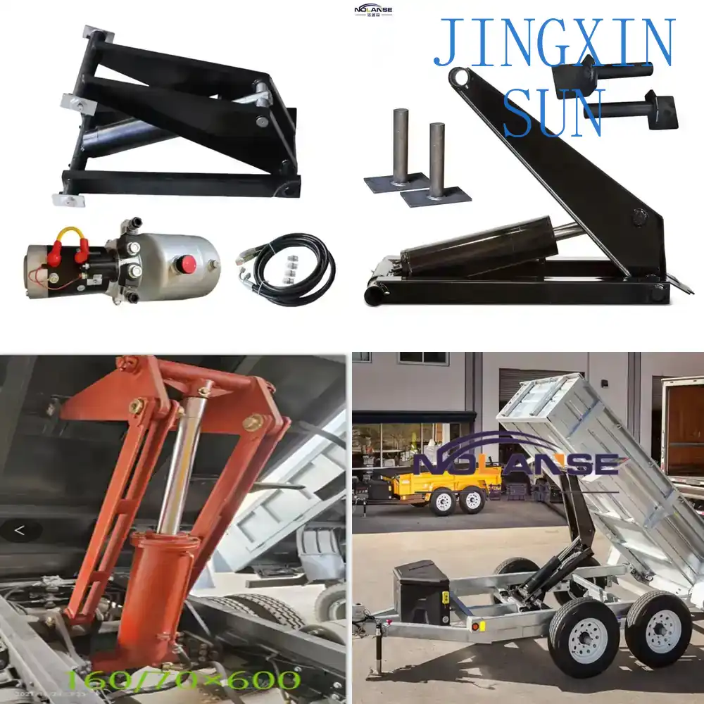 8 Ton Hydraulic Tipper Trailer - огляд і ціна Heavy Equipment In Mining