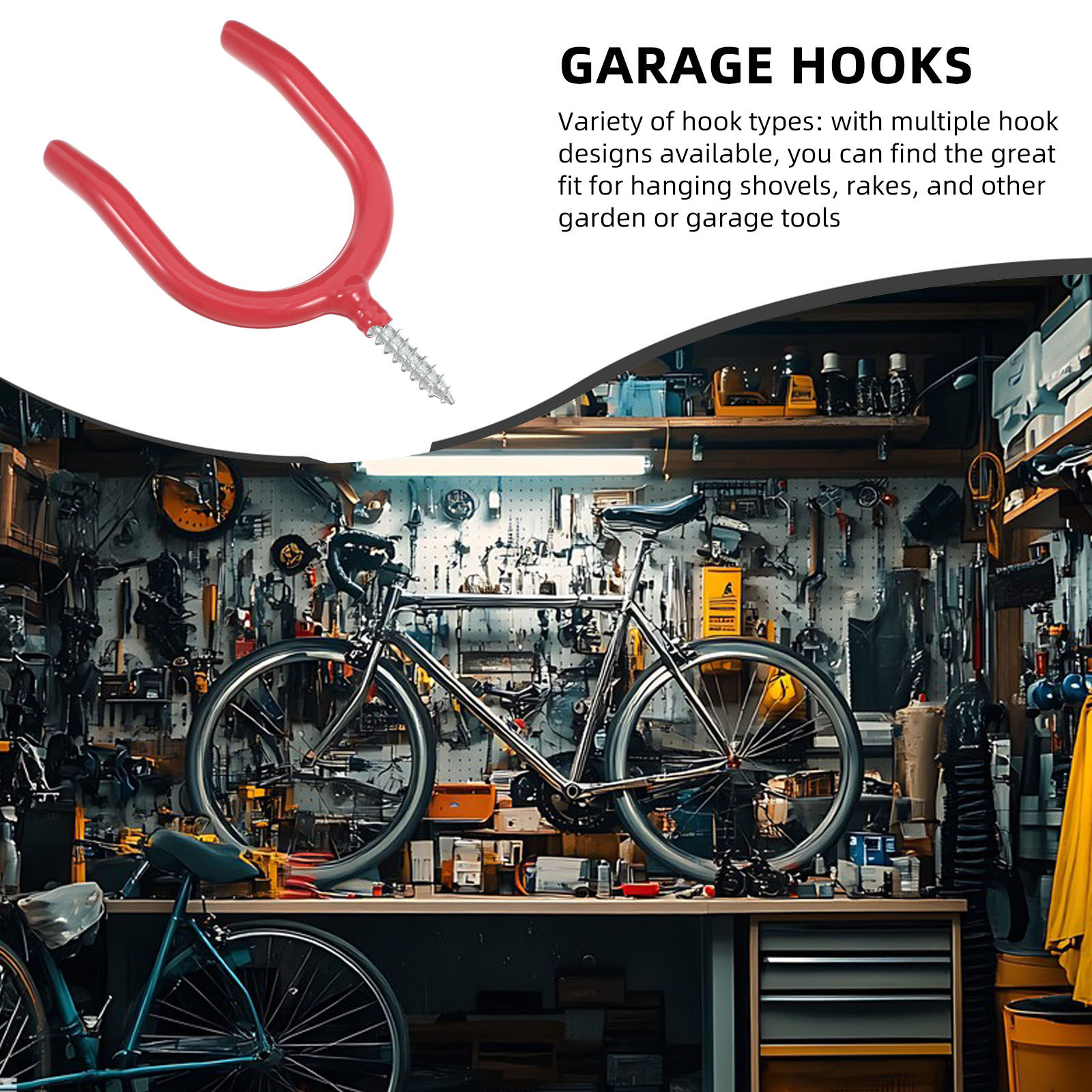 Screw in U Shaped Utility Hook - огляд і ціна Heavy Equipment Yard