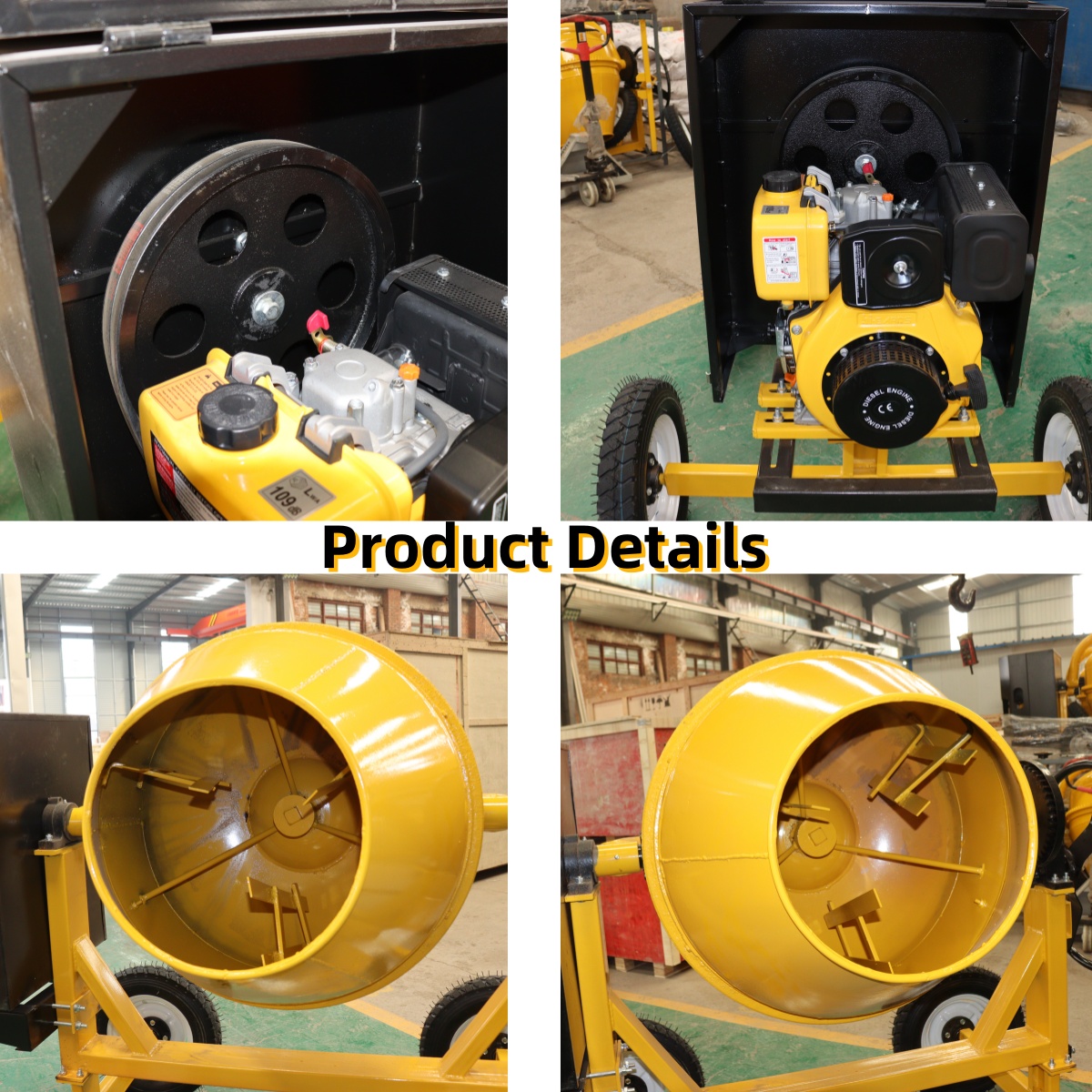 High Efficiency Portable Mini  - огляд і ціна Concrete Mixer Machine