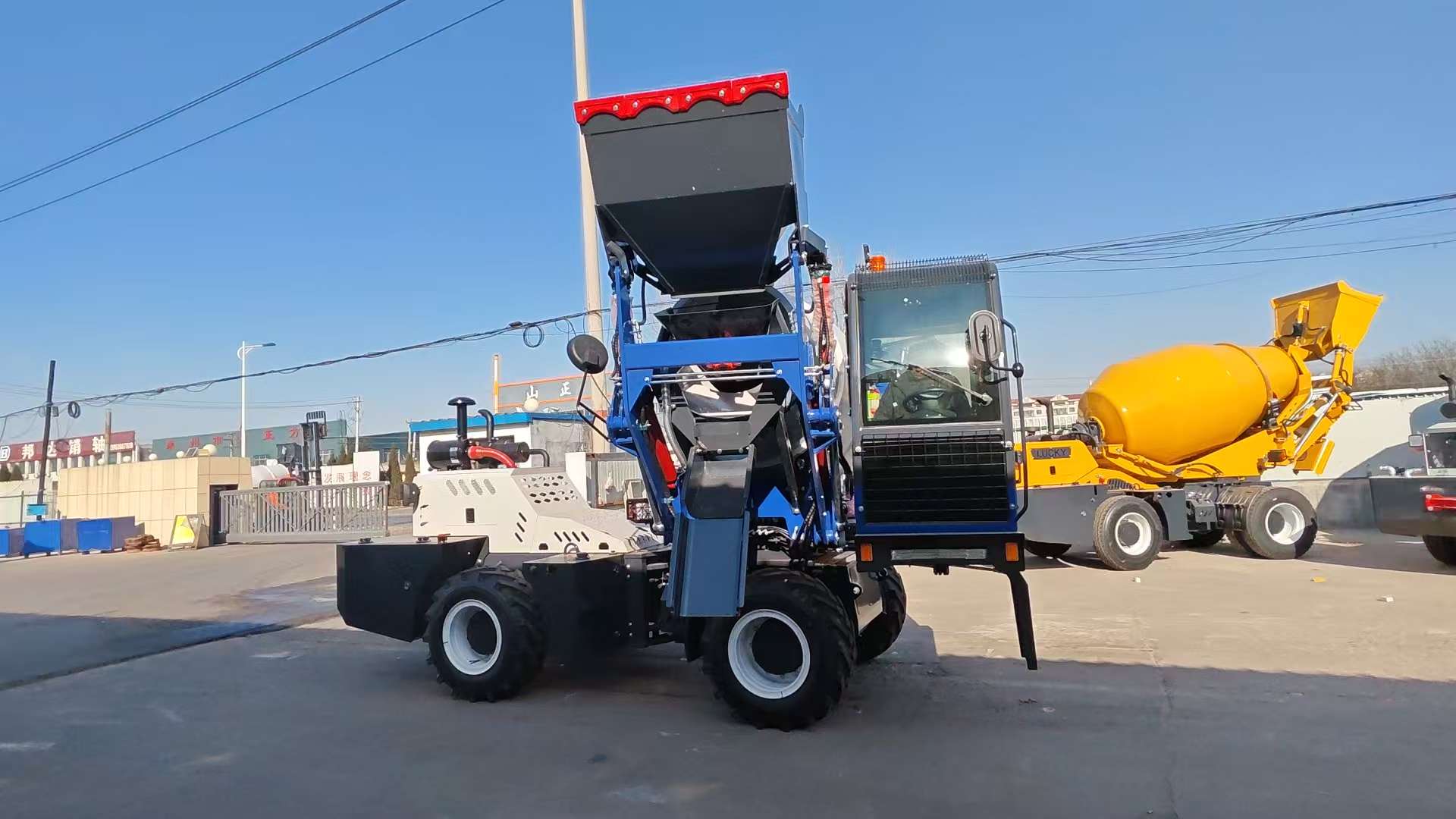 3.5m3 Self Loading Concrete Mi - огляд і ціна Concrete Mixer Machine